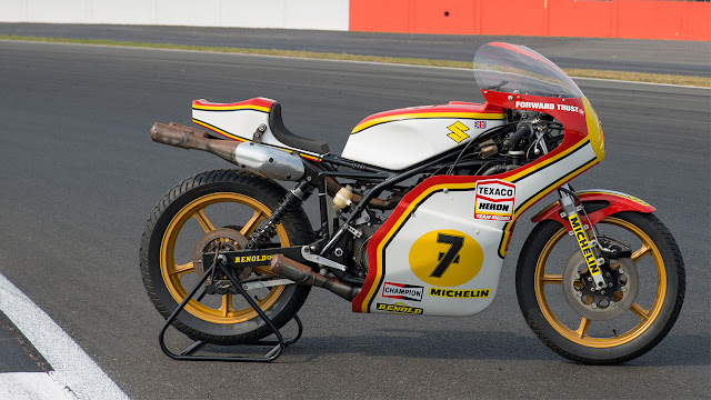 Suzuki restores Barry Sheene 1976 world championship-winning XR14 motorcycle