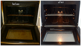 ako vyčistiť špinavú rúru, cleaning oven with baking soda. review