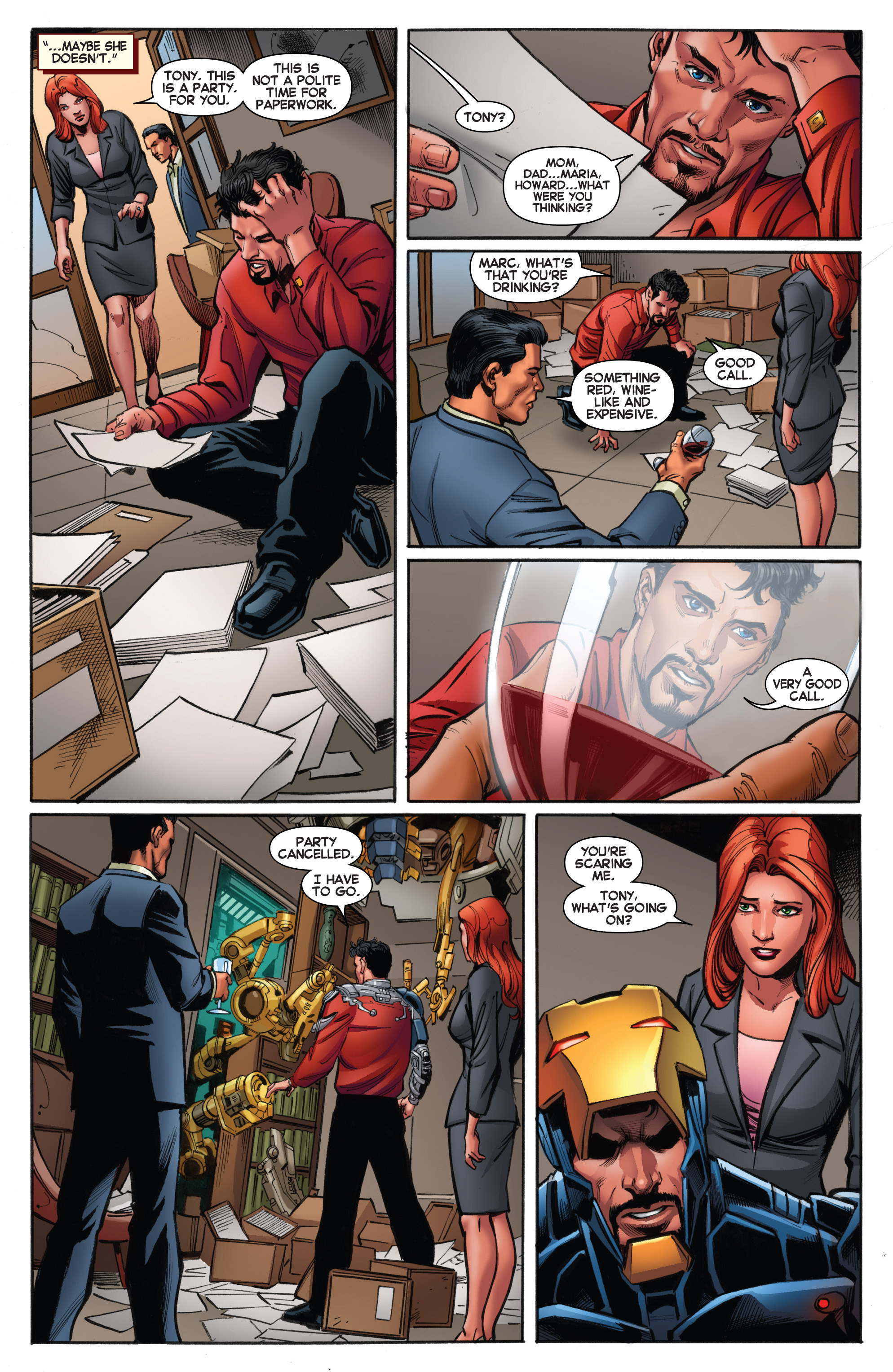 Read online Iron Man (2013) comic -  Issue #16 - 21