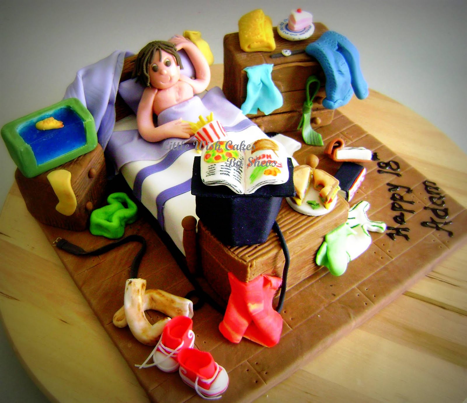 Little Wish Cakes A Messy Bedroom