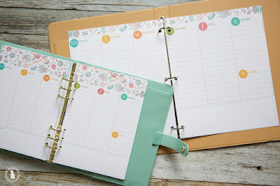 A4 weekly planner