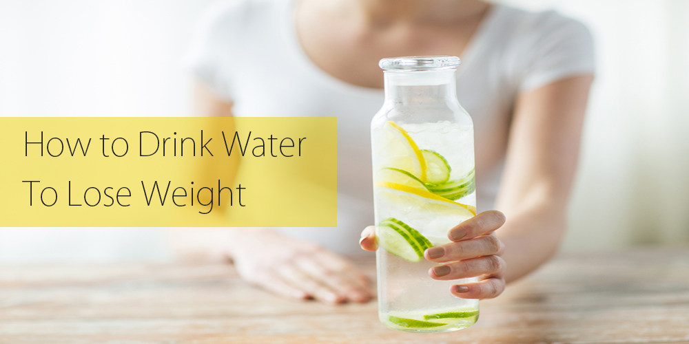 how to lose weight by just drinking water
