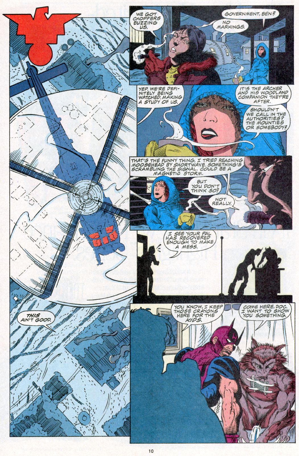 Read online Hawkeye (1994) comic -  Issue #2 - 7