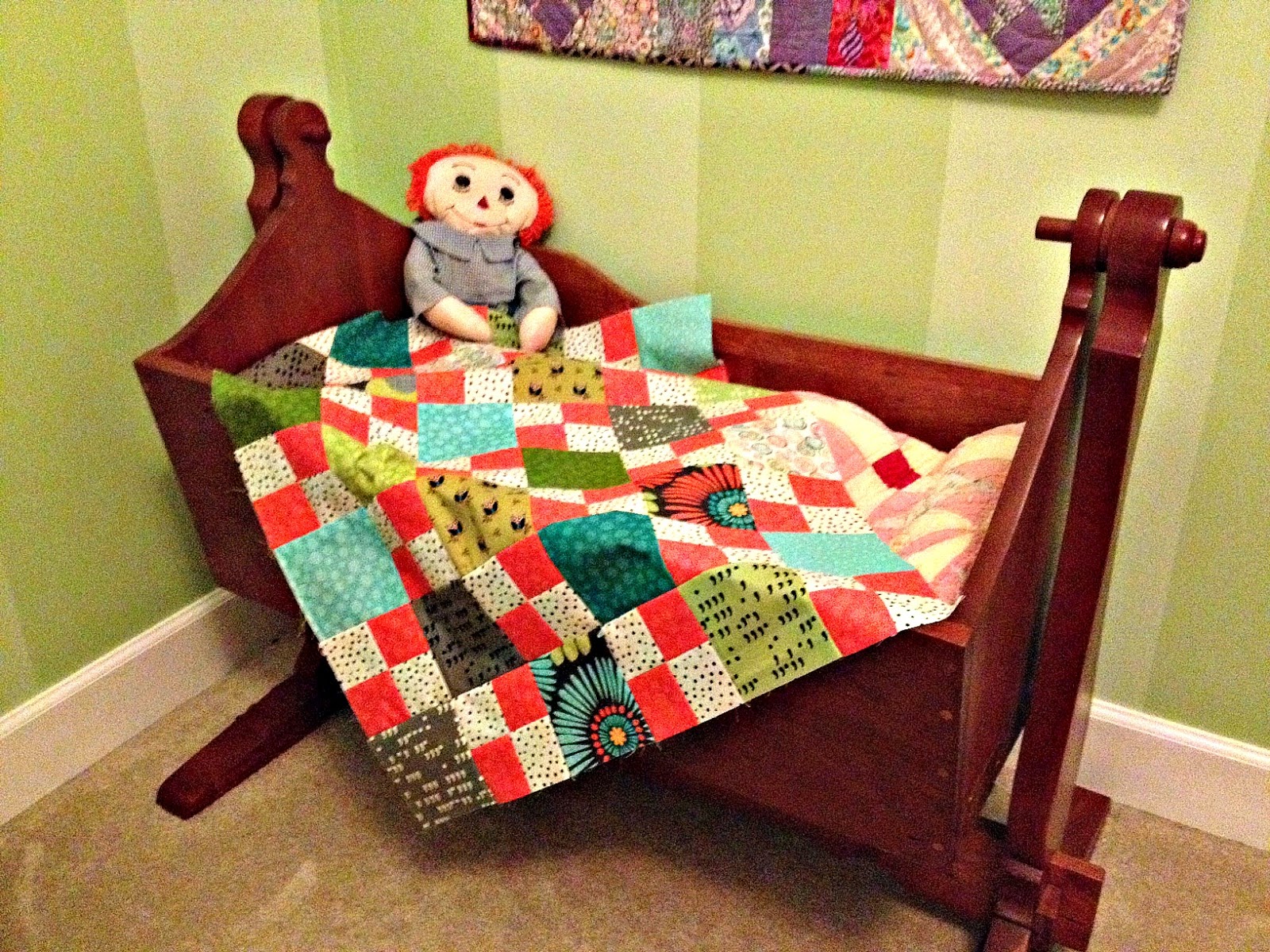 Studio Dragonfly Cradle Quilt A Work in Progress