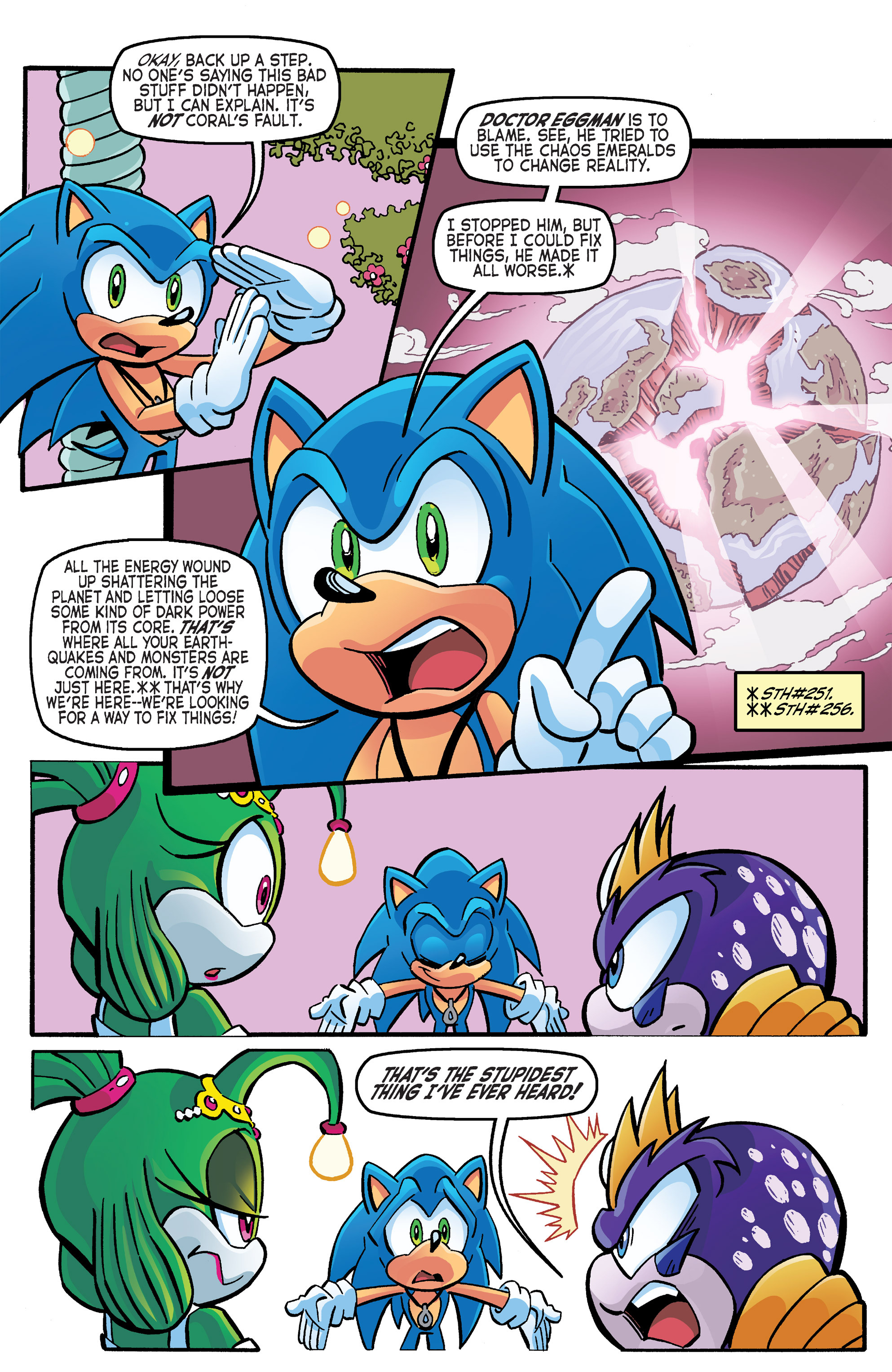 Read online Sonic The Hedgehog comic -  Issue #261 - 9