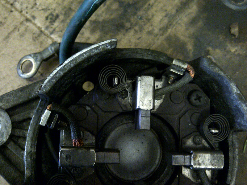 Club Car Starter Generator Brush Replacement