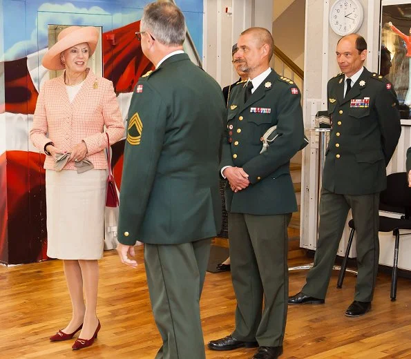 On the occasion of her 75th birthday, Princess Benedikte of Denmark visited The Danish Defence Command on Holmens Kanal