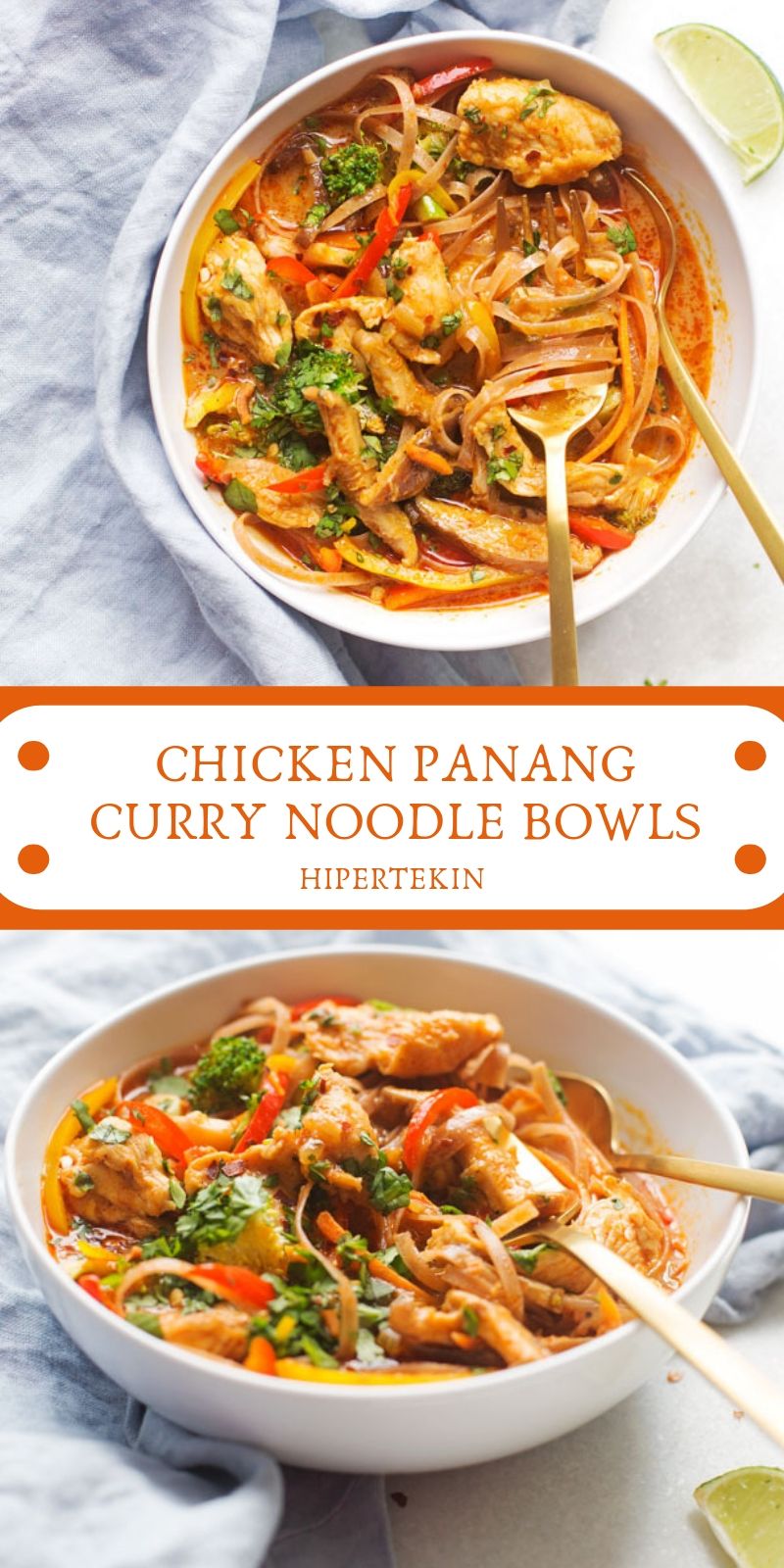 CHICKEN PANANG CURRY NOODLE BOWLS