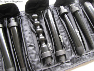 Irresistible Me Sapphire 8-in-1 Curling Wand: Pearl wand, 19mm wand, 13/25mm wand
