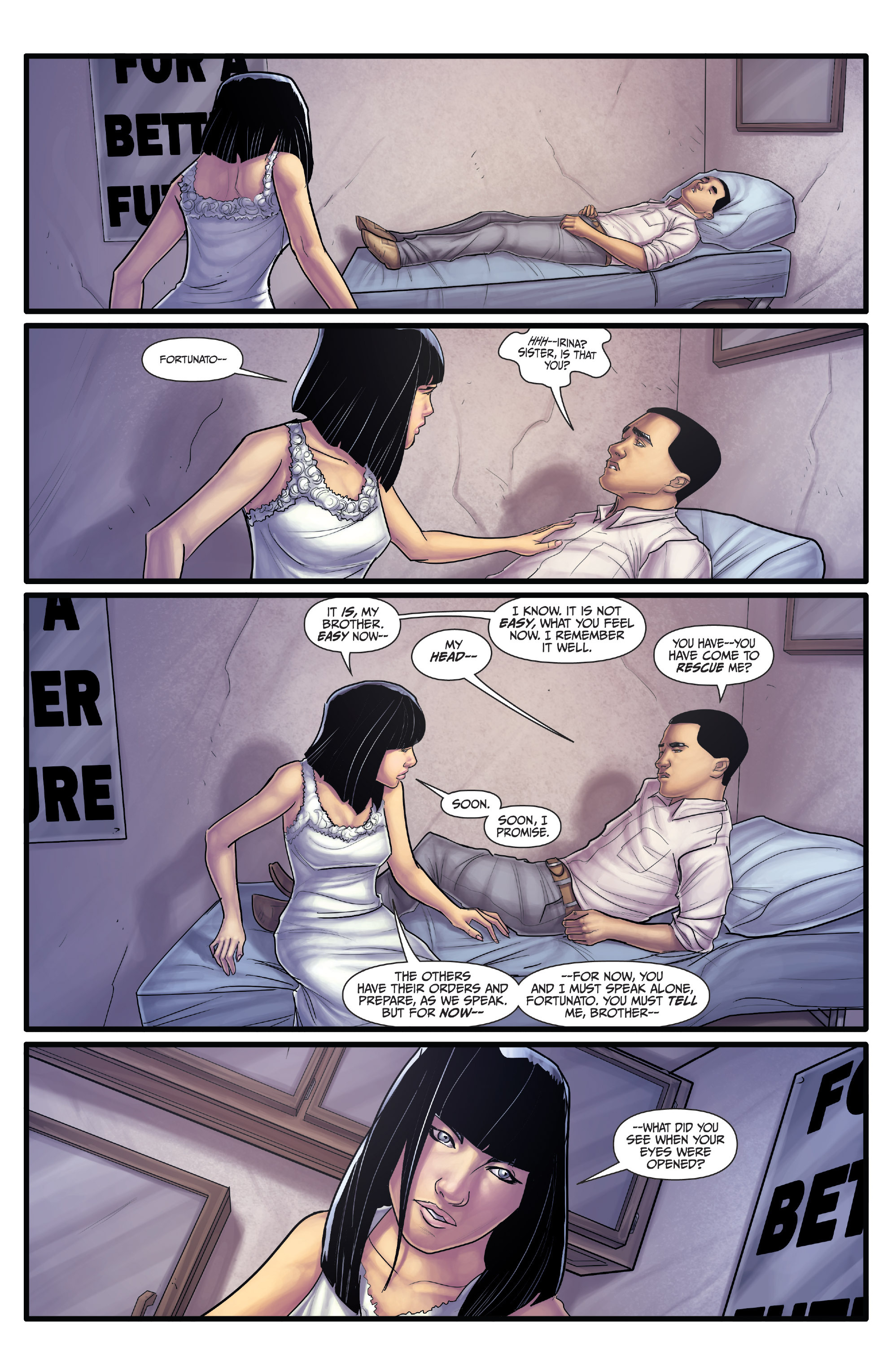 Read online Morning Glories comic -  Issue #22 - 18