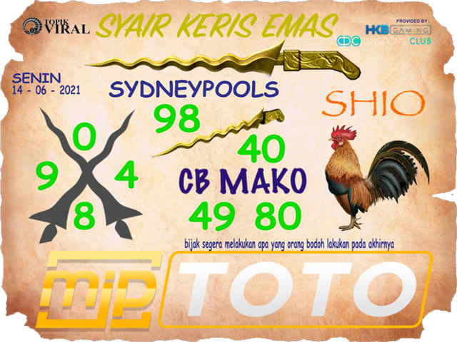 gambar togel sydney