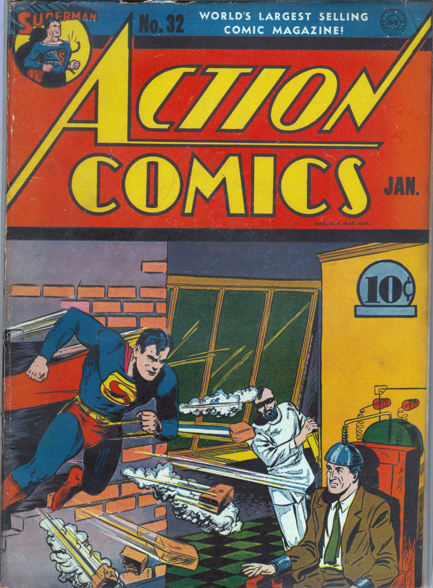Read online Action Comics (1938) comic -  Issue #32 - 2