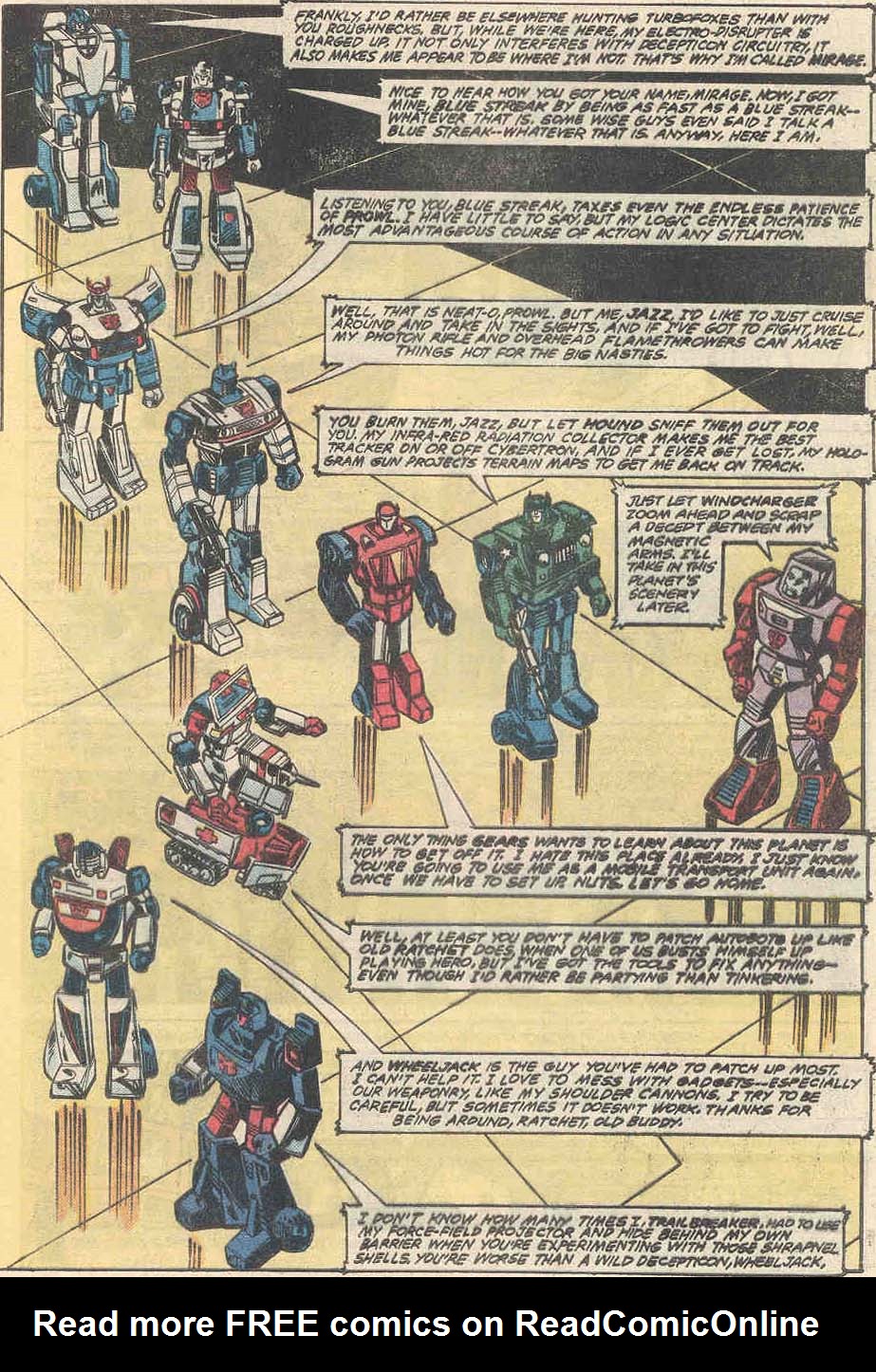 Read online The Transformers (1984) comic -  Issue #1 - 16