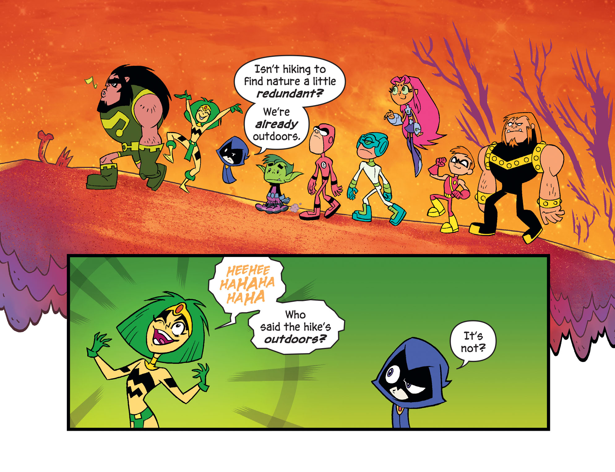 Read online Teen Titans Go! To Camp comic -  Issue #11 - 6