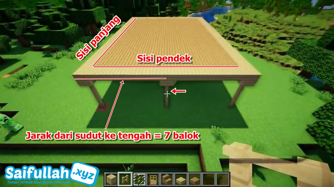 Cara Membuat Rumah Bertingkat Keren Ala Villa Pedesaan Di Minecraft Saifullah Id