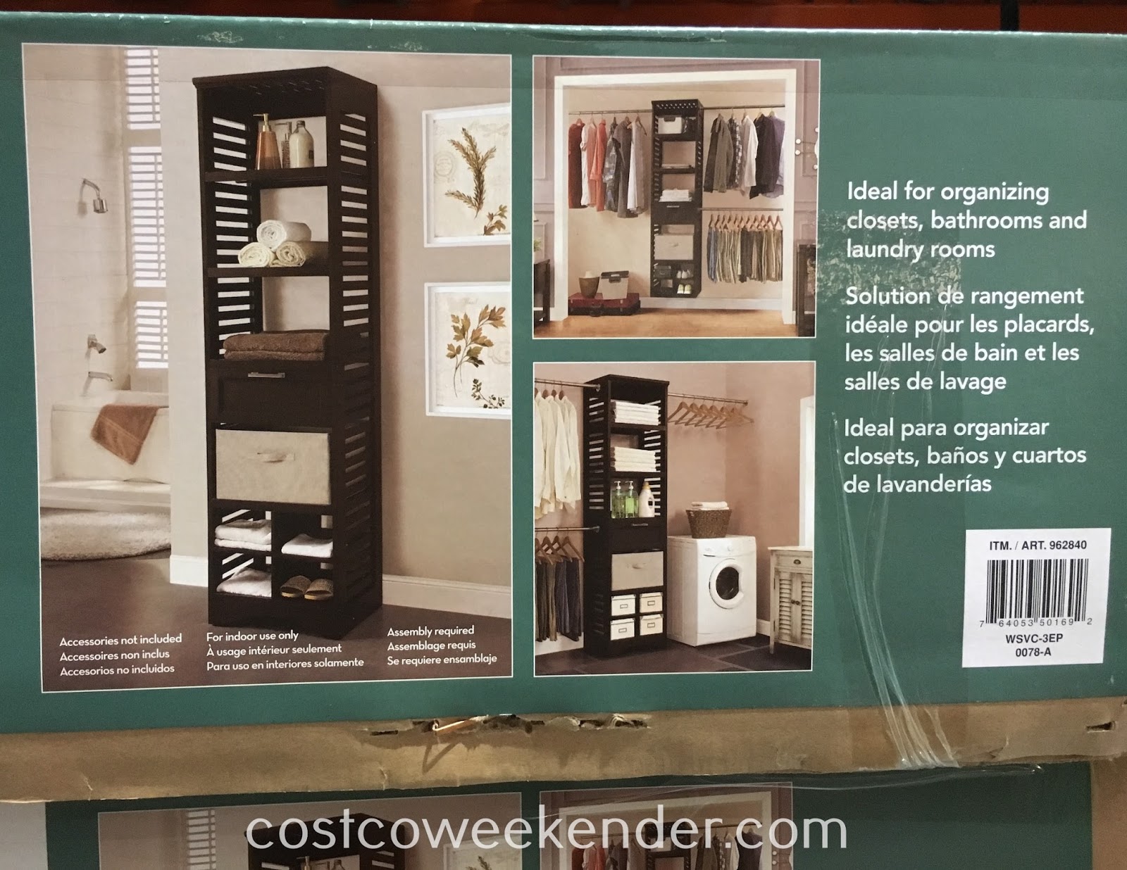 Whalen Closet Organizer Costco Weekender Get More Space And Be Organized With The Whalen Closet Organizer