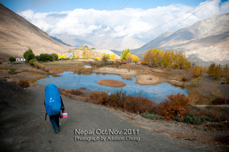 Muktinath Jharkot Pond