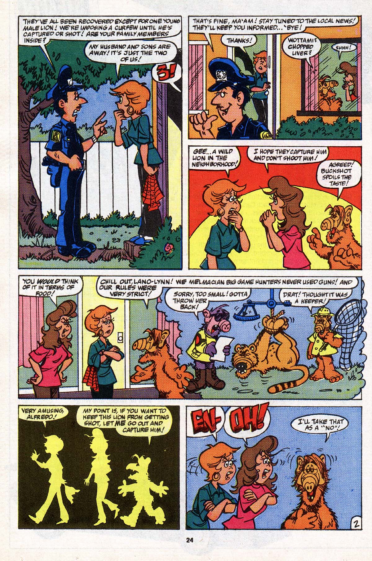 Read online ALF comic -  Issue #31 - 19