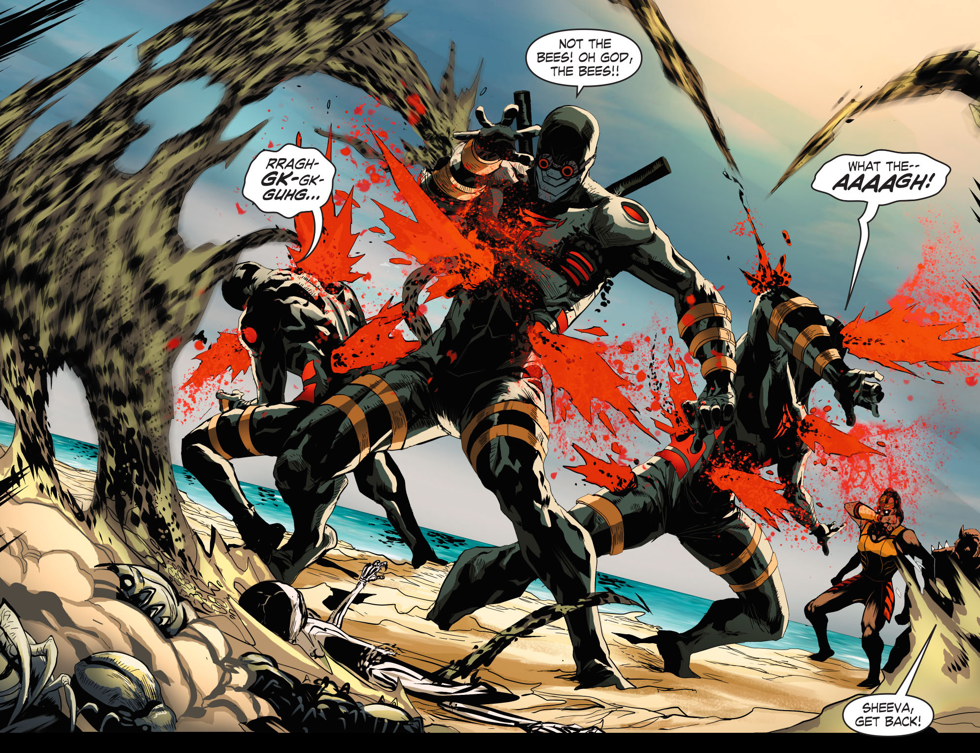 Read online Mortal Kombat X [I] comic -  Issue #31 - 6
