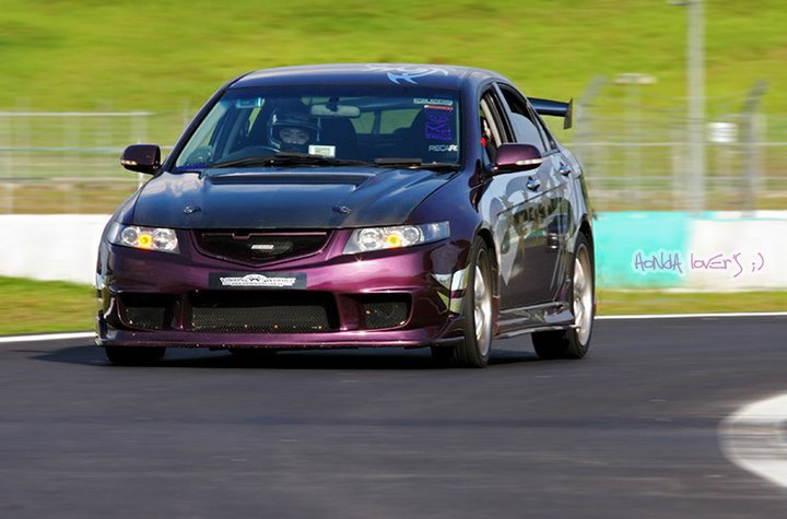 Most Reliable Cars: Modified Honda Accord Purple With Black Hood