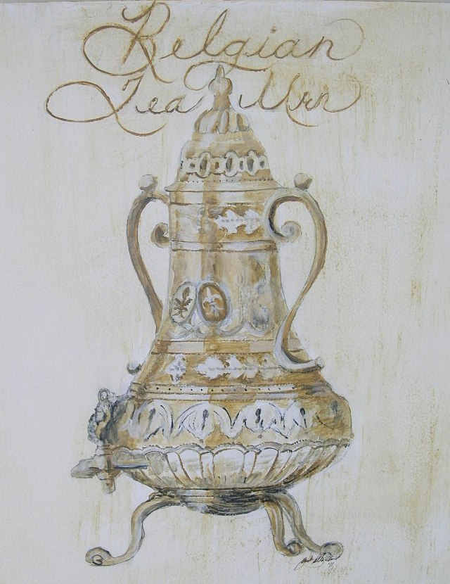 The Painting Collection 338 Belgian Tea Urn