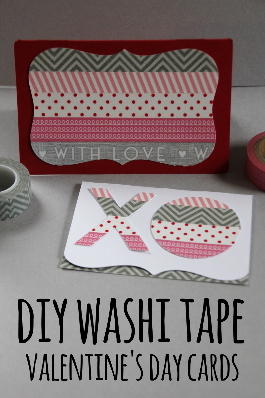 DIY EASY WASHI TAPE VALENTINE'S DAY CARDS – Our Sweet Somewhere