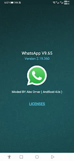 تحميل واتس اب بلس WhatsApp+ أحدث إصدار 9.65