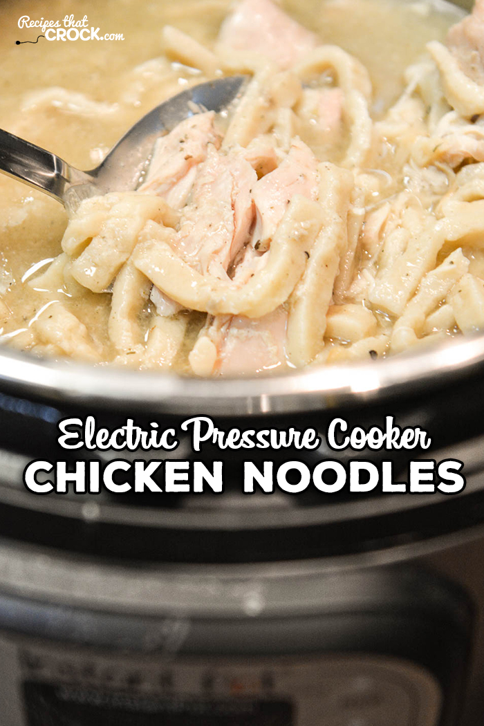 ELECTRIC PRESSURE COOKER CHICKEN NOODLES RECIPE | Yumm Cooking