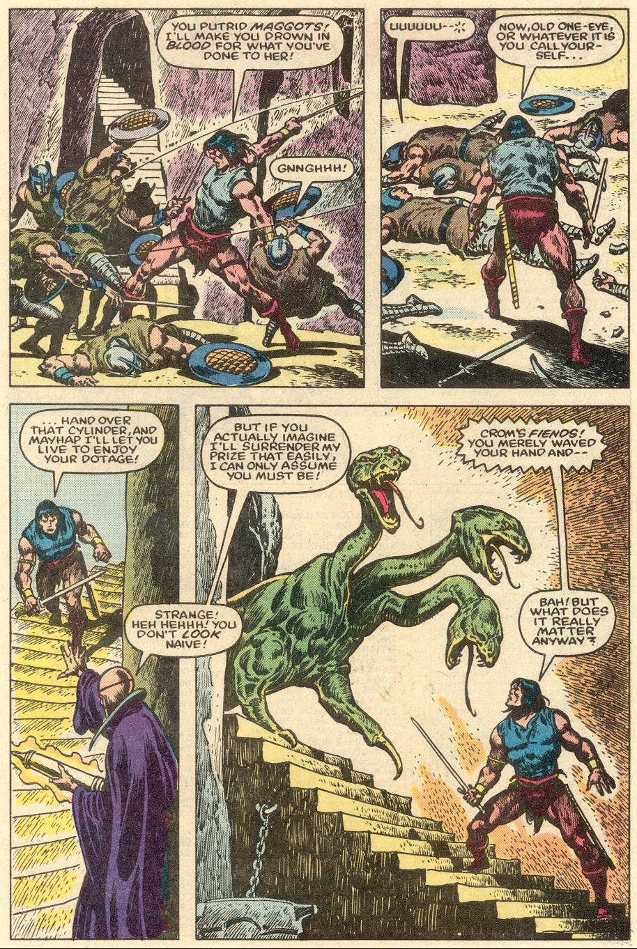 Conan the Barbarian (1970) Issue #153 #165 - English 21