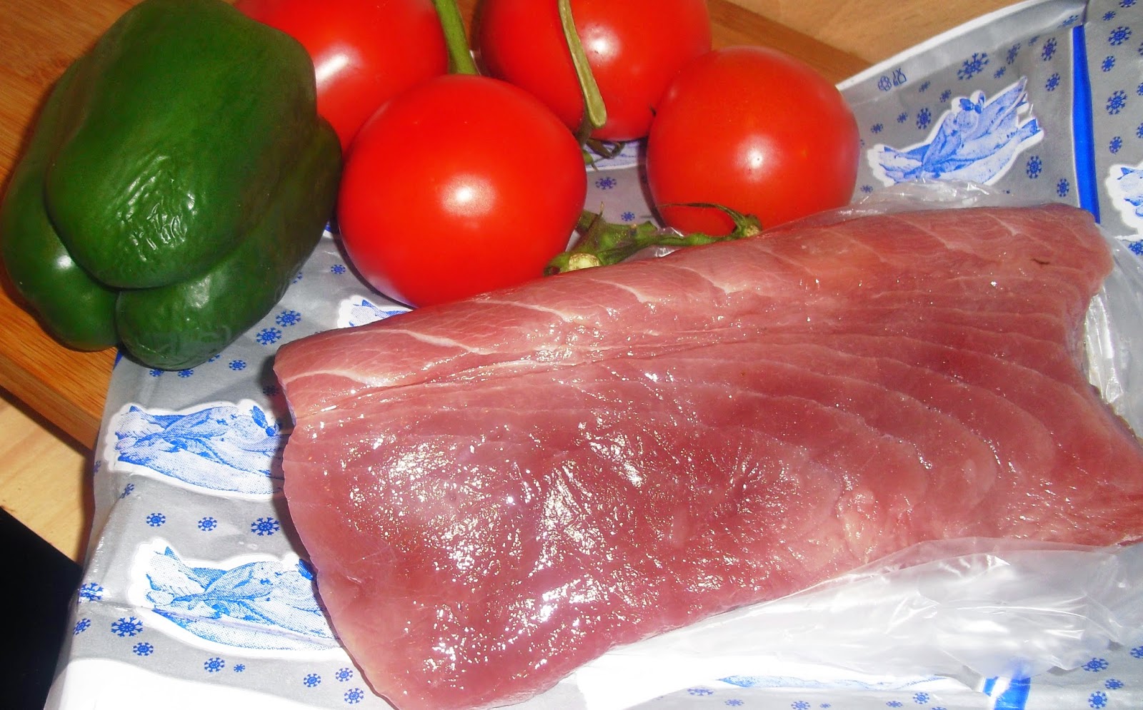 Futtern wie bei Muttern: Thunfisch-Filet mit Tomaten-Paprika-Sugo