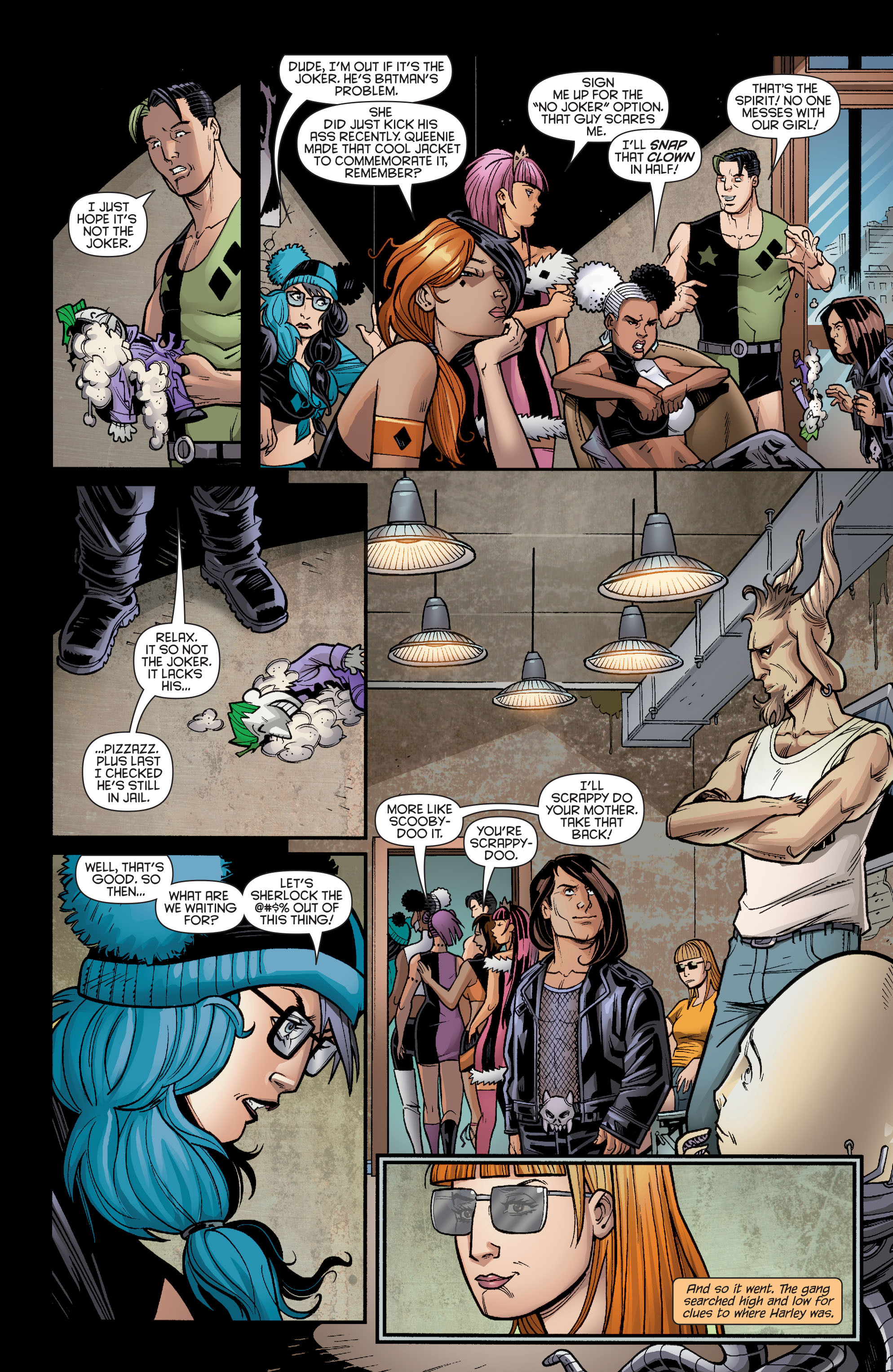 Read online Harley Quinn And Her Gang Of Harleys comic -  Issue #1 - 17