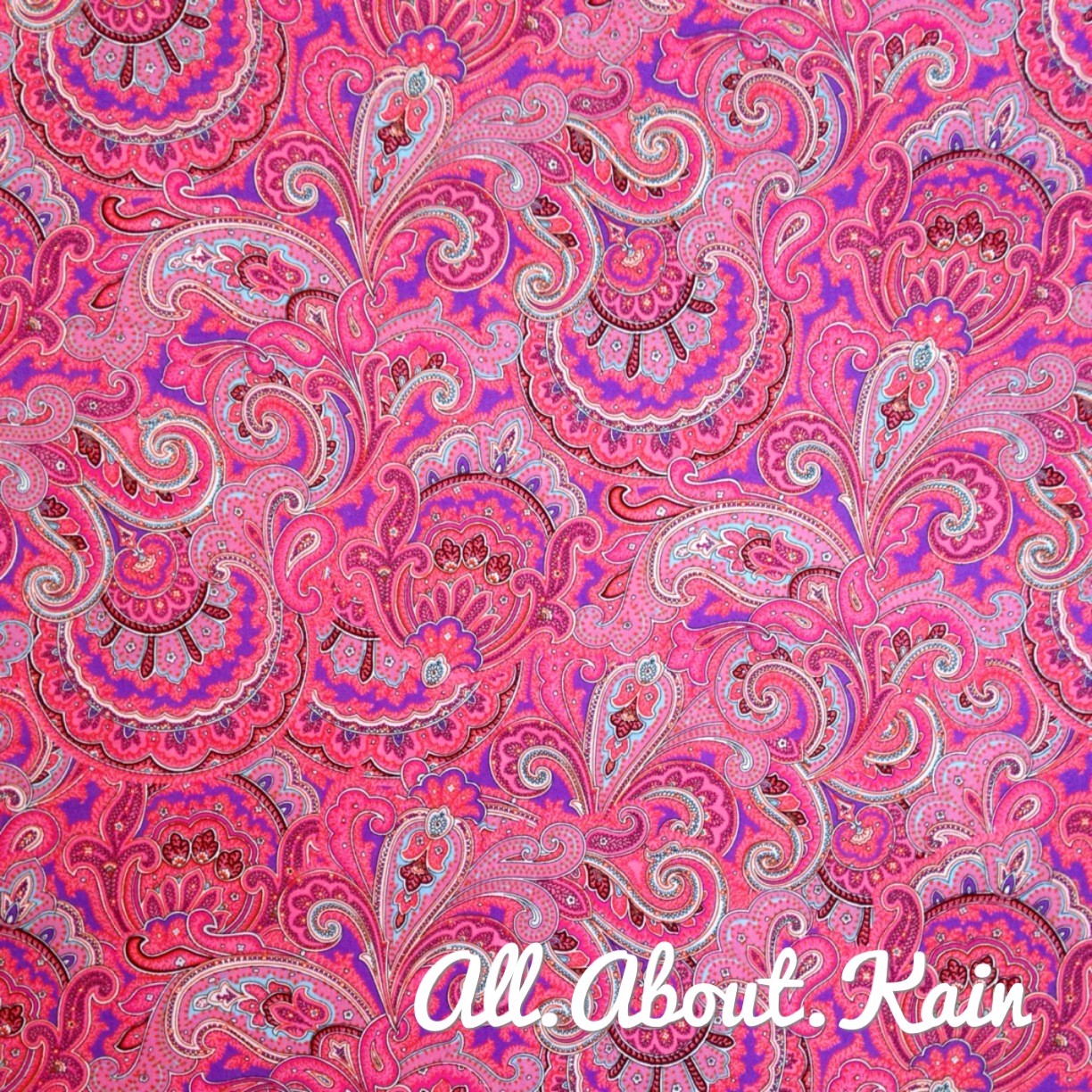 Its All About Kain!: Small Flower-ish! Pink Paisley! Modern Abstract!