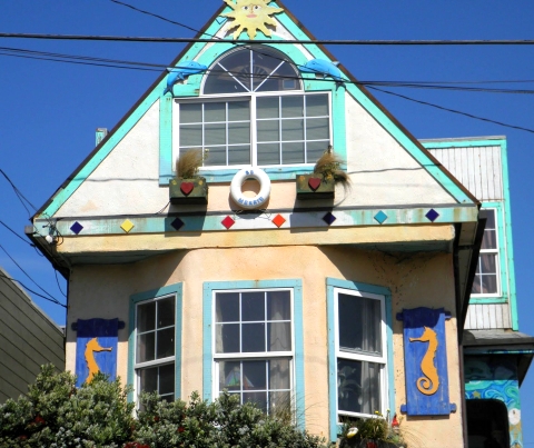 San Francisco painted house