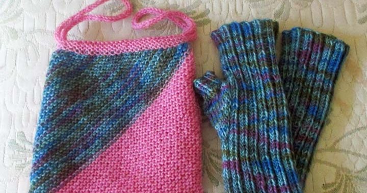 BeadBag: Free Knitting Pattern - Fingerless Mitts