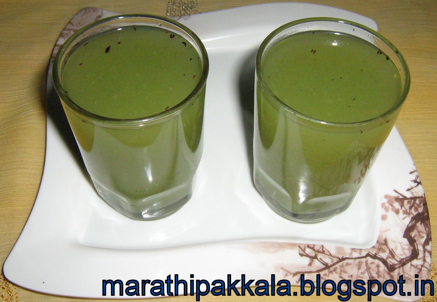 Marathi Pakkala Mango juice