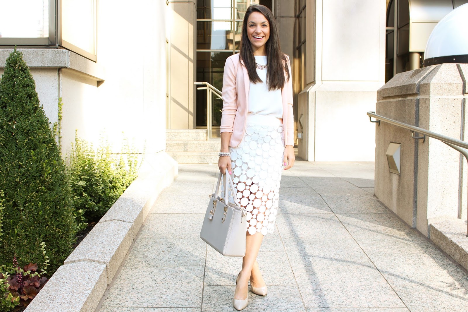 How to Dress Cute for Work Featuring Toronto Bloggers The Pink Life