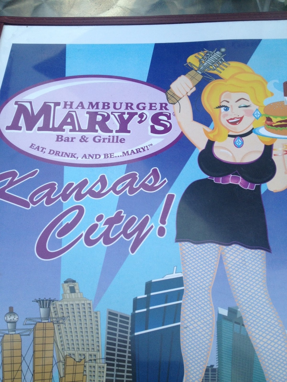Bill Cianci's (Mostly) Burger Reviews Hamburger Mary's, Kansas City, MO.