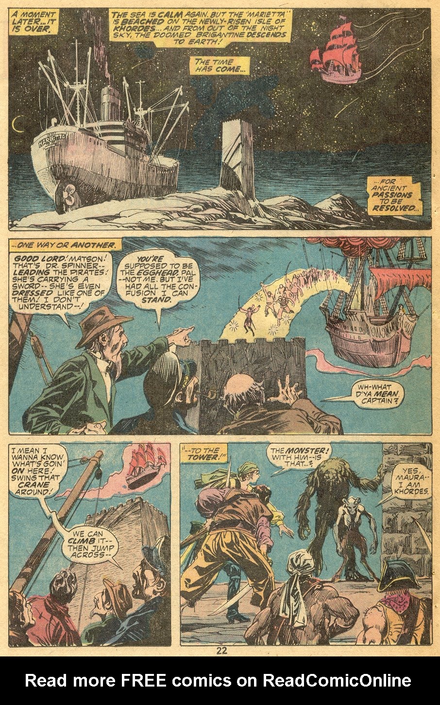 Read online Man-Thing (1974) comic -  Issue #14 - 15