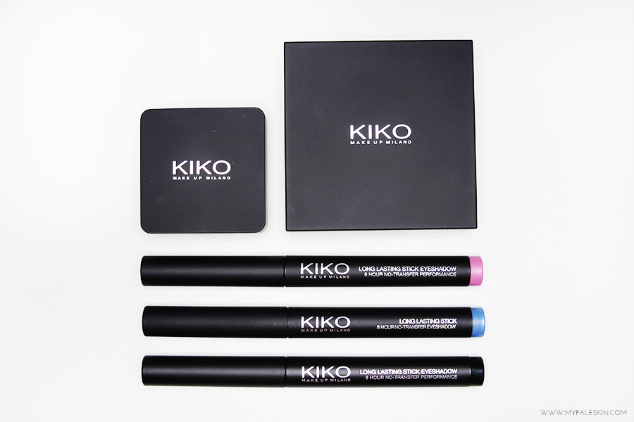 Kiko Cosmetics, Kiko Eyeshadow, haul, review, my pale skin, blog