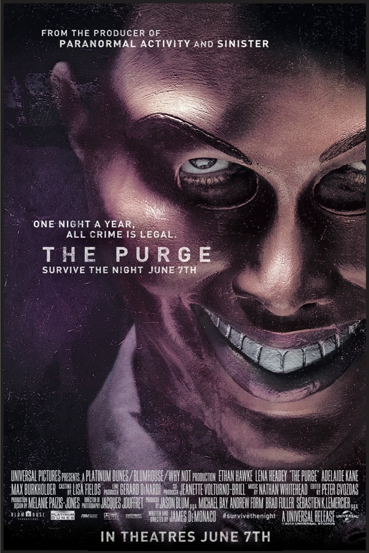 extraer entidad Plantación Crítica de The Purge: La noche de las bestias (The Purge) - La casa de los  horrores