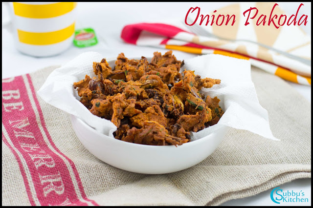 Onion Pakoda Recipe Onion Pakoda Recipe