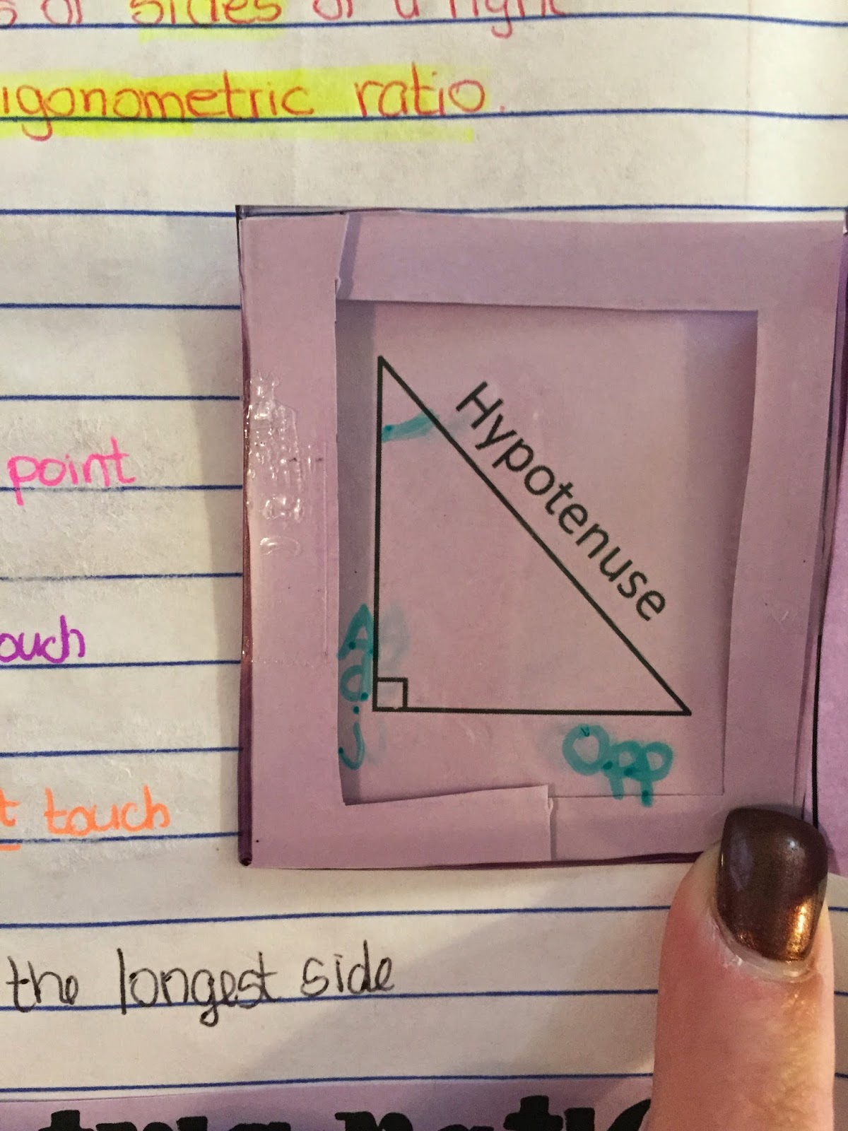 misscalcul8: Trig: Unit 2 Right Triangle Trig Interactive Notebook