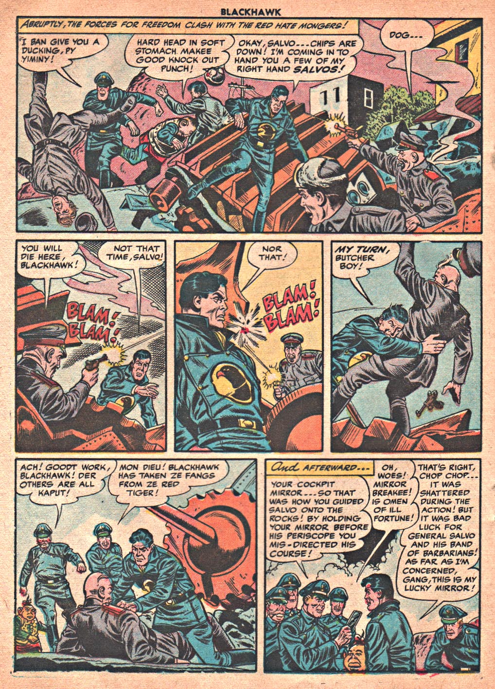 Read online Blackhawk (1957) comic -  Issue #86 - 24