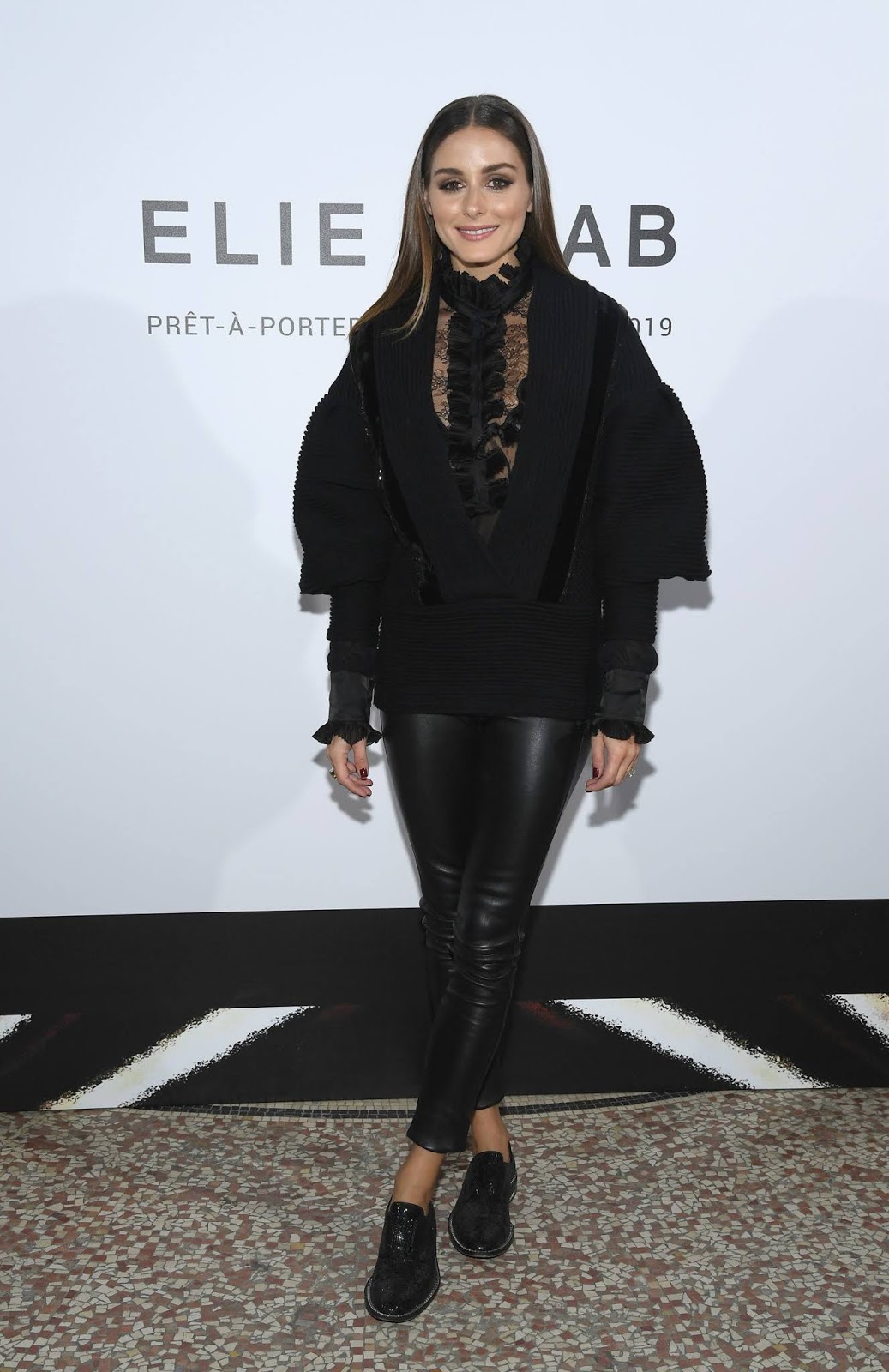 Lovely Ladies in Leather: Olivia Palermo in leather pants