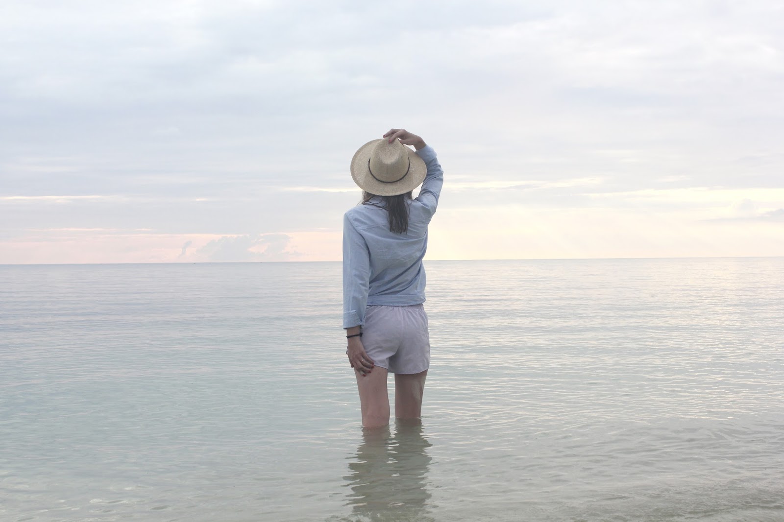 Sandals Resort in Whitehouse Jamaica watching the sunset in Jamaica