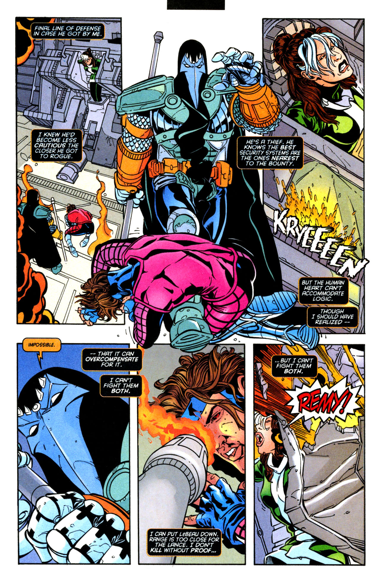 Read online Gambit (1999) comic -  Issue #5 - 19