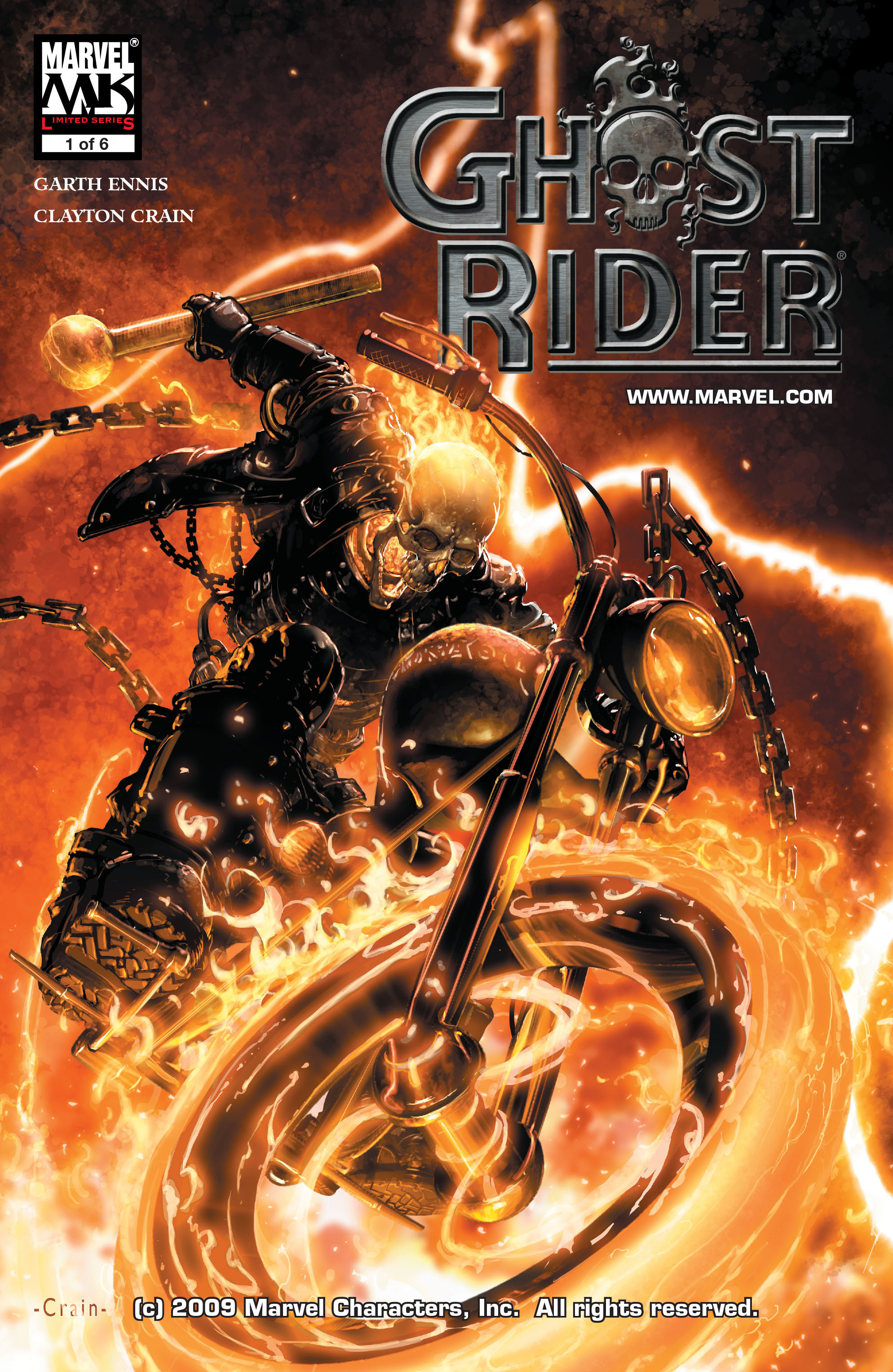 Read online Ghost Rider (2005) comic -  Issue #1 - 1