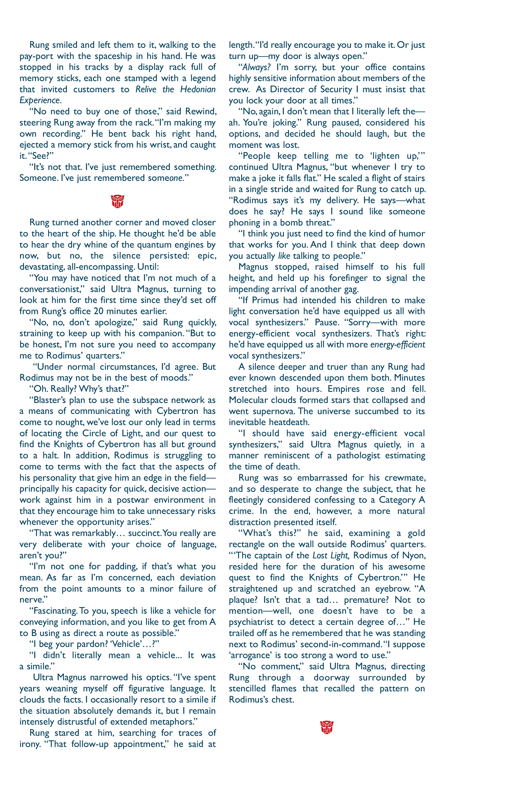 Read online Transformers: The IDW Collection Phase Two comic -  Issue # TPB 3 (Part 3) - 128