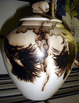 Horsehair Pottery - Jane's Place - Feathers