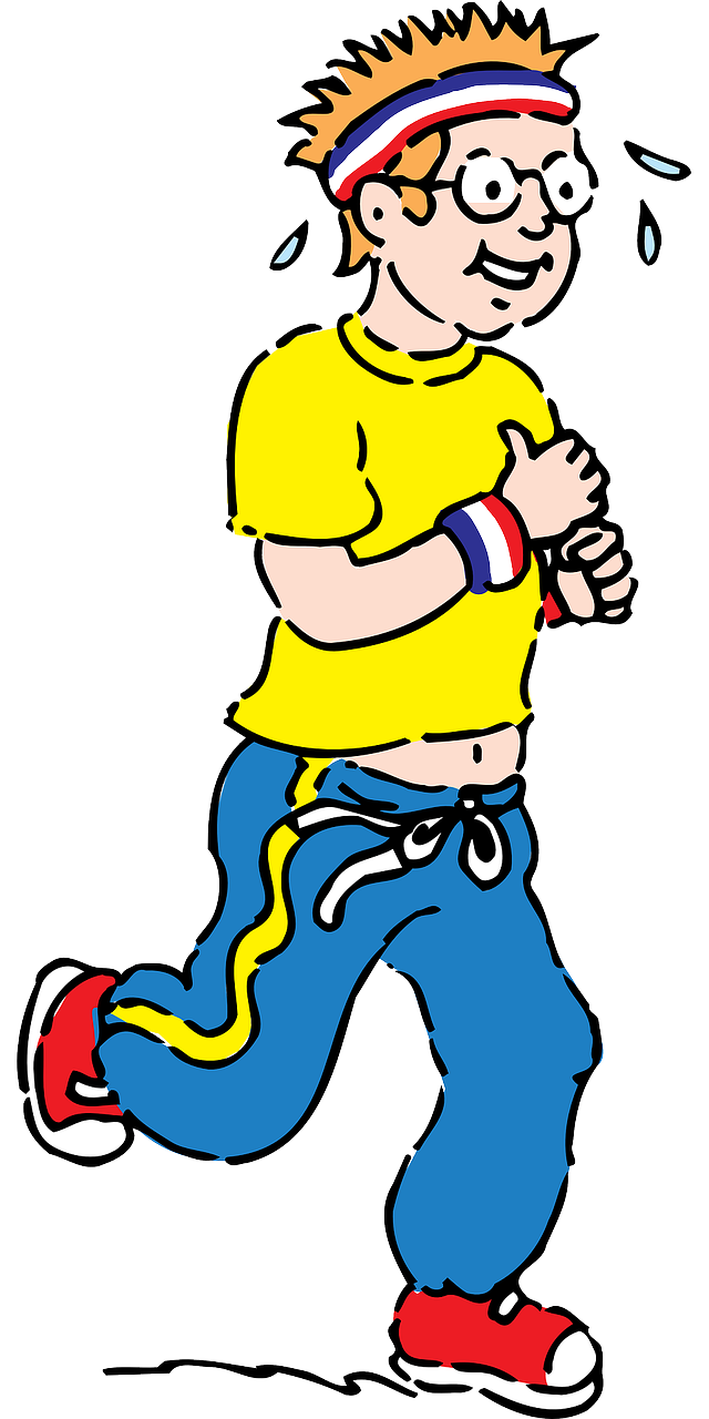 cartoon jogger clipart - photo #7